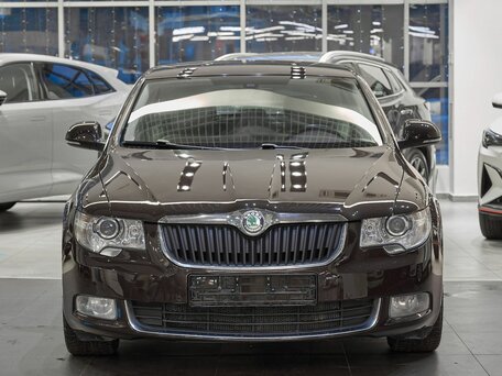 2012 Skoda Superb II, коричневый, 1049000 рублей, вид 2