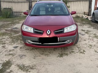 2008 Renault Megane II Рестайлинг, красный, 350000 рублей, вид 3