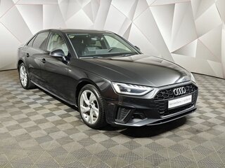 2020 Audi A4 35 TFSI V (B9) Рестайлинг, чёрный, 2675000 рублей, вид 3
