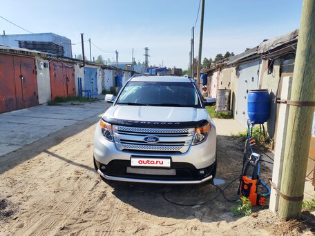 2012 Ford Explorer V, серый, 1920000 рублей, вид 3