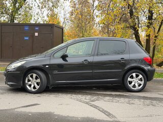 2006 Peugeot 307 I Рестайлинг, чёрный, 365000 рублей, вид 3