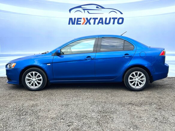 2011 Mitsubishi Lancer X Рестайлинг, синий, 657000 рублей - вид 1