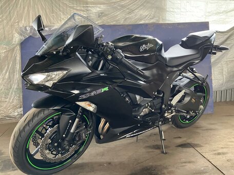 2019 Kawasaki ZX-6 Ninja, чёрный, 1177000 рублей, вид 1