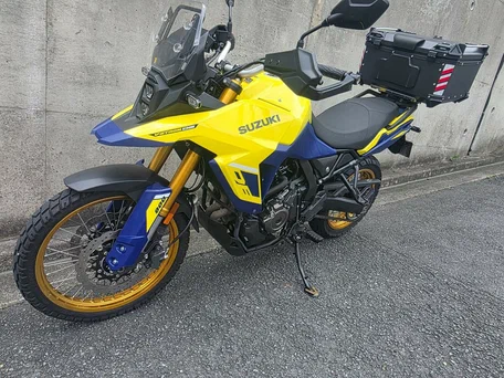 2024 Suzuki V-Strom 800DE, жёлтый, 999000 рублей, вид 4