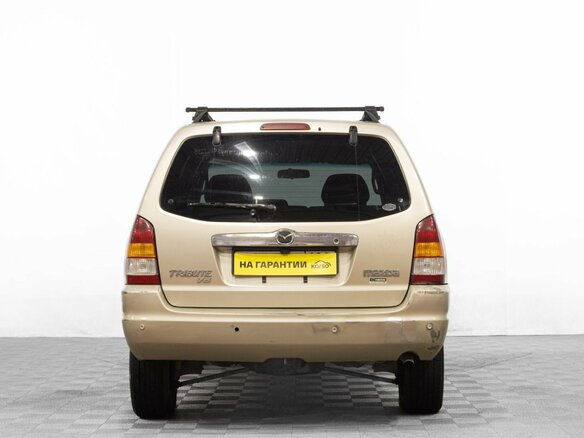 2002 Mazda Tribute I, бежевый, 619000 рублей - вид 4