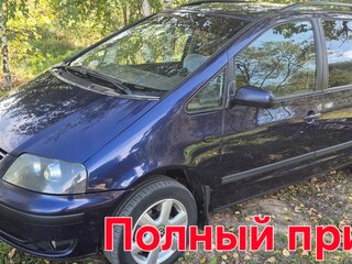 2002 Volkswagen Sharan I Рестайлинг, синий, 780000 рублей, вид 1