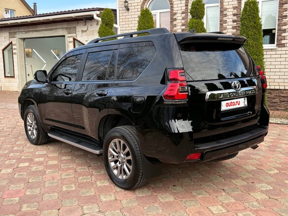 2019 Toyota Land Cruiser Prado 150 Series Рестайлинг 2, чёрный, 5200000 рублей - вид 8