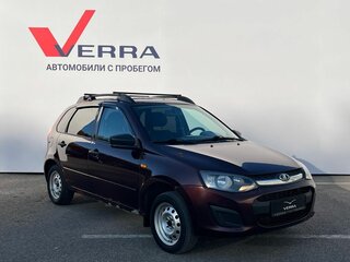 2014 Lada (ВАЗ) Kalina II, чёрный, 350000 рублей, вид 4