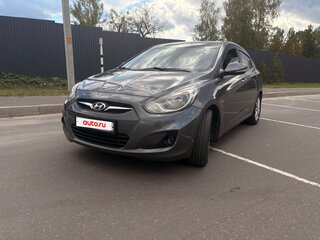 2011 Hyundai Solaris I, чёрный, 780000 рублей, вид 4