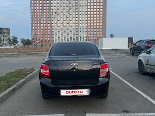 2014 Lada (ВАЗ) Granta I, чёрный, 380000 рублей, вид 5