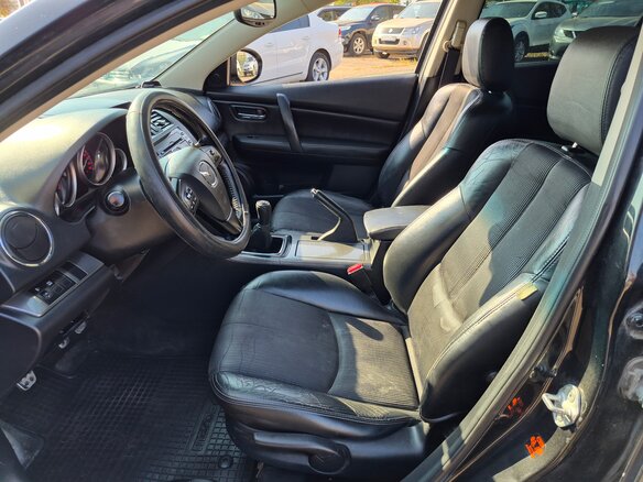 2010 Mazda 6 II (GH) Рестайлинг, чёрный - вид 17