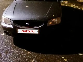 2004 Hyundai Accent ТагАЗ II, серый, 265000 рублей, вид 1