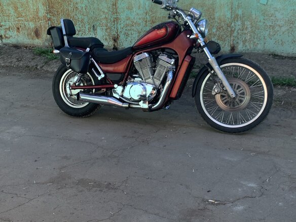 1994 Suzuki Intruder VS 400, красный, 280000 рублей - вид 8