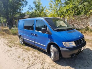 2002 Mercedes-Benz Vito 108 CDI I (W638), синий, 550000 рублей, вид 2