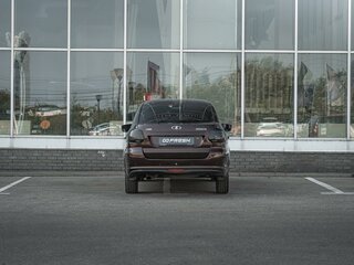 2015 Lada (ВАЗ) Granta I, фиолетовый, 350000 рублей, вид 4