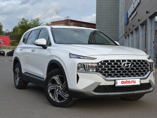 2021 Hyundai Santa Fe IV Рестайлинг, белый, 2875000 рублей, вид 2