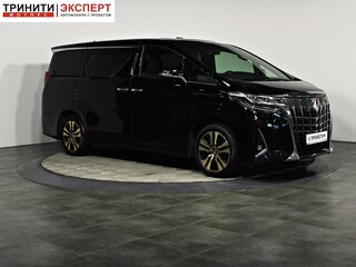2019 Toyota Alphard III Рестайлинг, чёрный, 5797000 рублей, вид 3