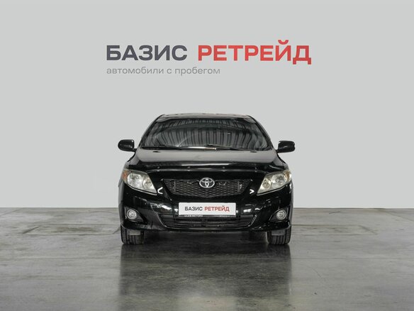 2008 Toyota Corolla X (E140, E150), чёрный, 799000 рублей - вид 1