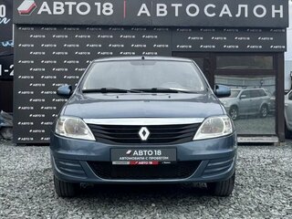 2010 Renault Logan I Рестайлинг, синий, 549000 рублей, вид 2