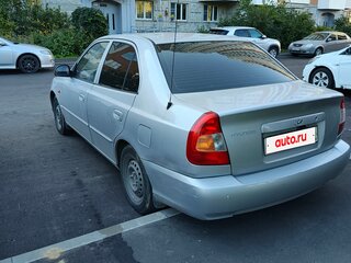 2006 Hyundai Accent ТагАЗ II, серебристый, 360000 рублей, вид 5