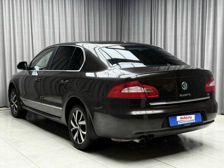 2012 Skoda Superb II, коричневый, 949000 рублей, вид 4