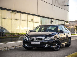 2012 Toyota Camry VII (XV50), чёрный, 1439000 рублей, вид 1