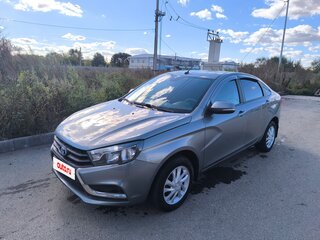 2016 Lada (ВАЗ) Vesta I, серый, 720000 рублей, вид 2