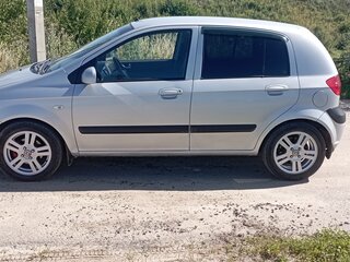 2008 Hyundai Getz I Рестайлинг, серебристый, 450000 рублей, вид 4