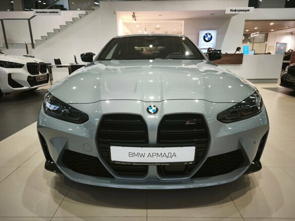 2021 BMW M4 Competition Package G82/G83, серый, 11050000 рублей - вид 2