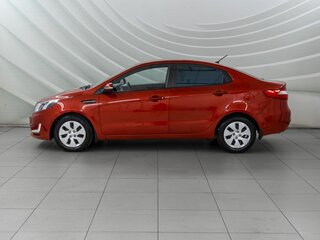 2012 Kia Rio 4-speed III, красный, 788000 рублей, вид 4
