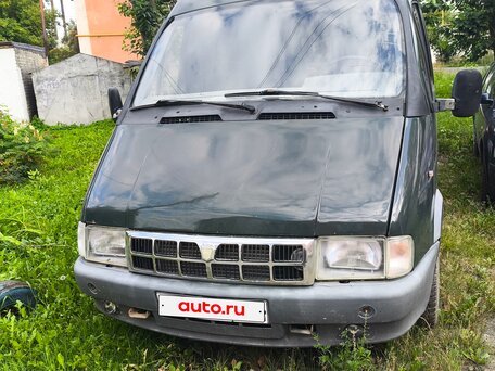 2000 ГАЗ Соболь (2217), зелёный, 350000 рублей, вид 1
