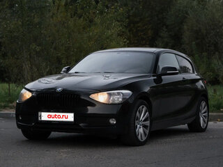 2012 BMW 1 серии 116i II (F20/F21), чёрный, 1400000 рублей, вид 1