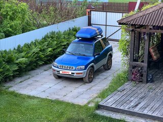 1996 Toyota RAV4 I (XA10), синий, 800000 рублей, вид 5