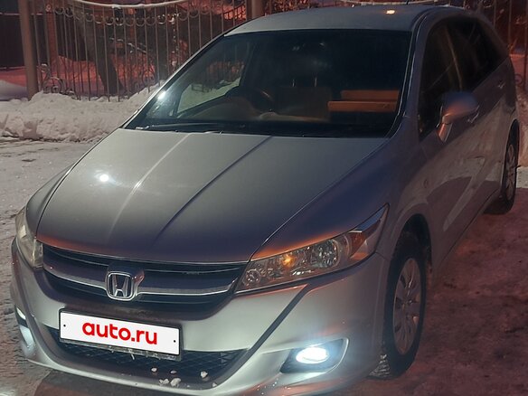 2012 Honda Stream II Рестайлинг, серебристый, 850000 рублей - вид 7