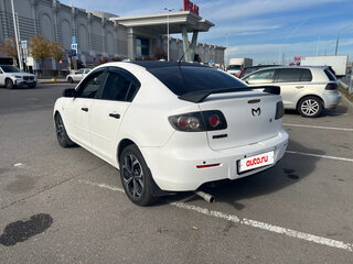 2008 Mazda 3 I (BK) Рестайлинг, белый, 520000 рублей, вид 5