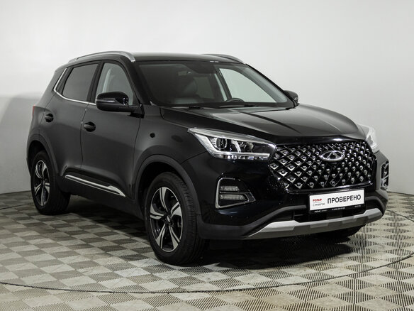 2024 Chery Tiggo 4 Pro I Рестайлинг, чёрный, 1579700 рублей - вид 2