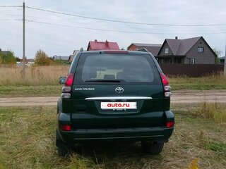 2007 Toyota Land Cruiser Prado 5-speed 120 Series, зелёный, 1570000 рублей, вид 4
