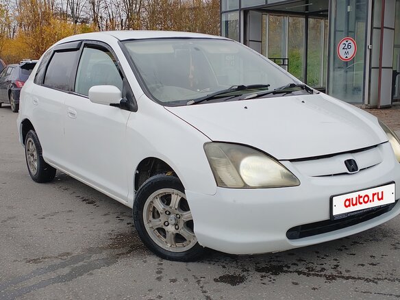 2001 Honda Civic VII, белый, 290000 рублей - вид 2