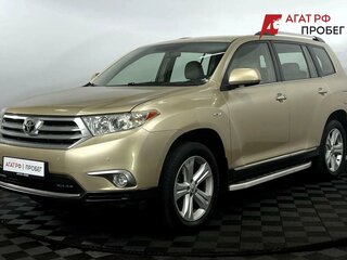 2011 Toyota Highlander II (XU40) Рестайлинг, бежевый, 2390000 рублей, вид 1