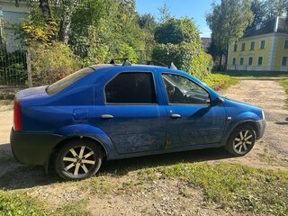 2005 Renault Logan I, синий, 220000 рублей, вид 2