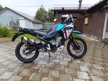2024 CFMoto 450MT Sport, голубой, 615000 рублей, вид 2