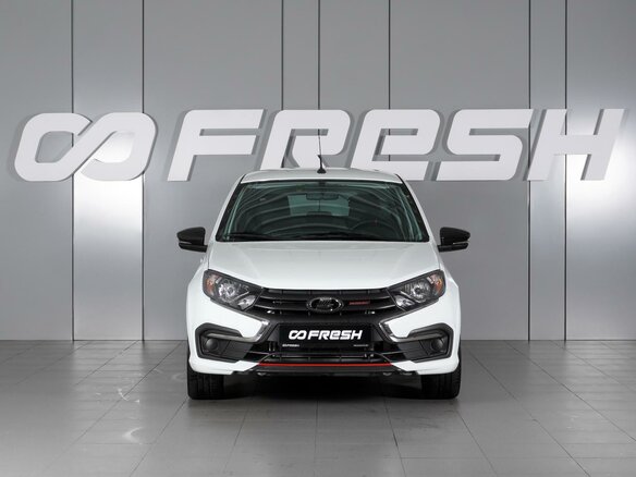 2023 Lada (ВАЗ) Granta Sport I Рестайлинг, белый, 1485000 рублей - вид 2