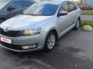 2015 Skoda Rapid I, серебристый, 820000 рублей, вид 2