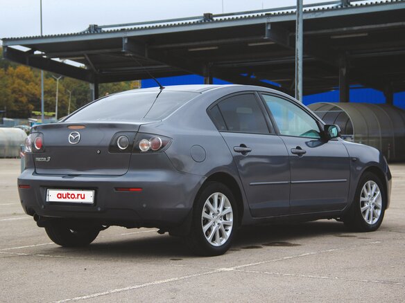 2008 Mazda 3 I (BK) Рестайлинг, серый, 770000 рублей - вид 10