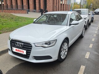 2012 Audi A6 IV (C7), белый, 1760000 рублей, вид 1