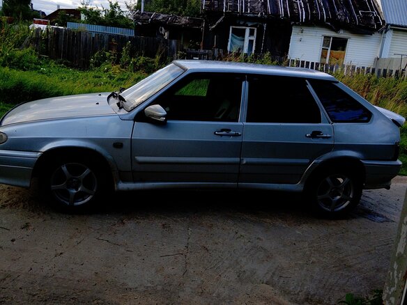 2010 Lada (ВАЗ) 2114, серебристый - вид 4