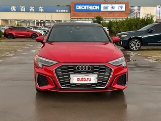 2023 Audi A3 Sportback 35 TFSI IV (8Y), красный, 1780000 рублей, вид 2