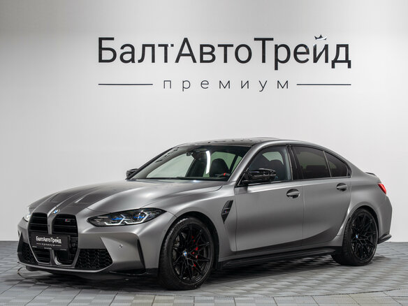 2024 BMW M3 Competition Package VI (G80) Рестайлинг, серый, 14490000 рублей