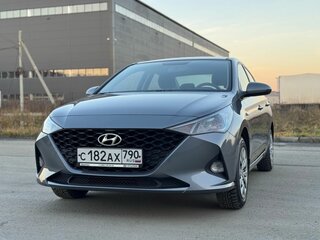 2020 Hyundai Solaris II Рестайлинг, серый, 1469000 рублей, вид 2