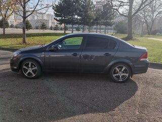 2010 Opel Astra H Рестайлинг, синий, 425000 рублей, вид 4